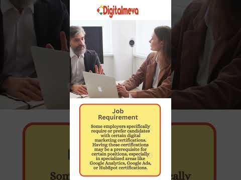 The Role Of Certification In Digital Marketing Course & Its Importance Job Opportunity [Video]