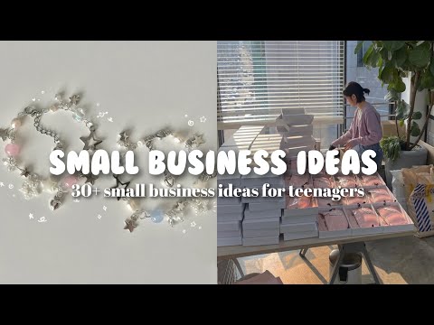 Small business ideas for teenagers 💌✨️ 25+ ideas [Video]