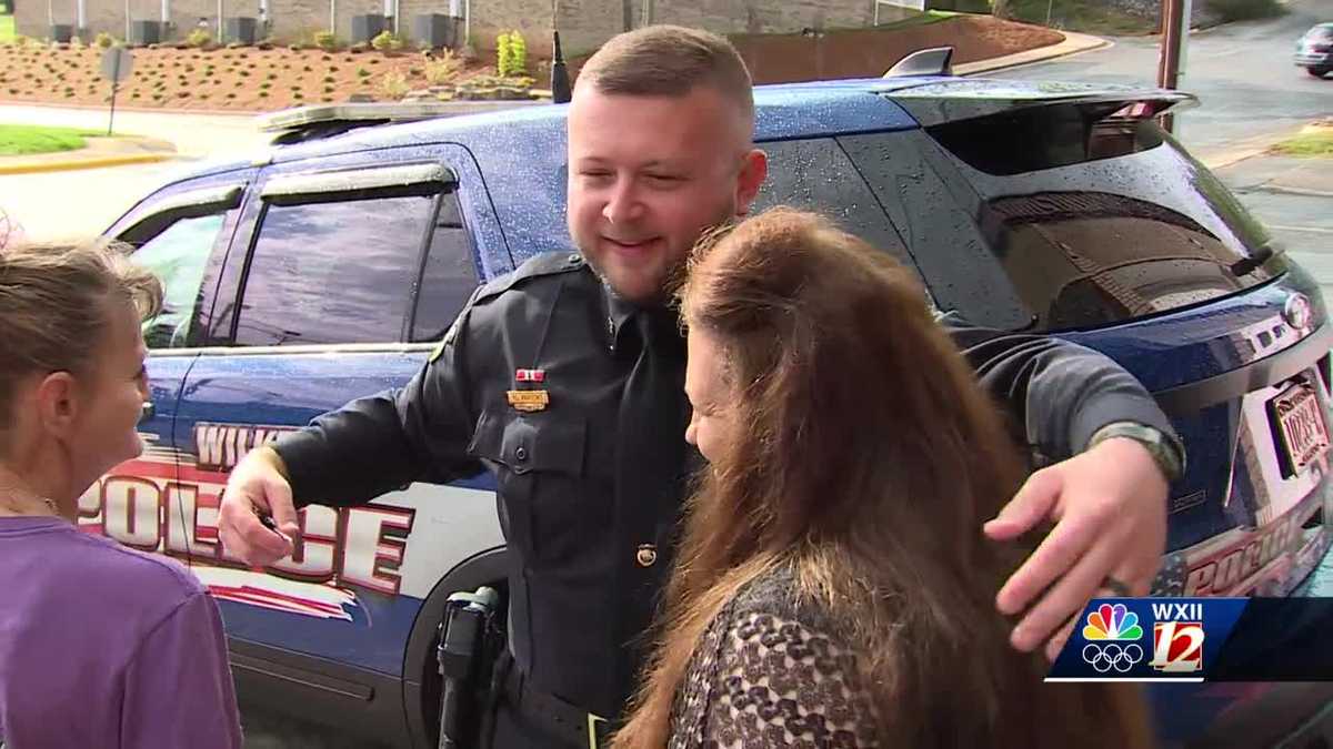 Wilkes County women thank officer after saving them during tornado [Video]