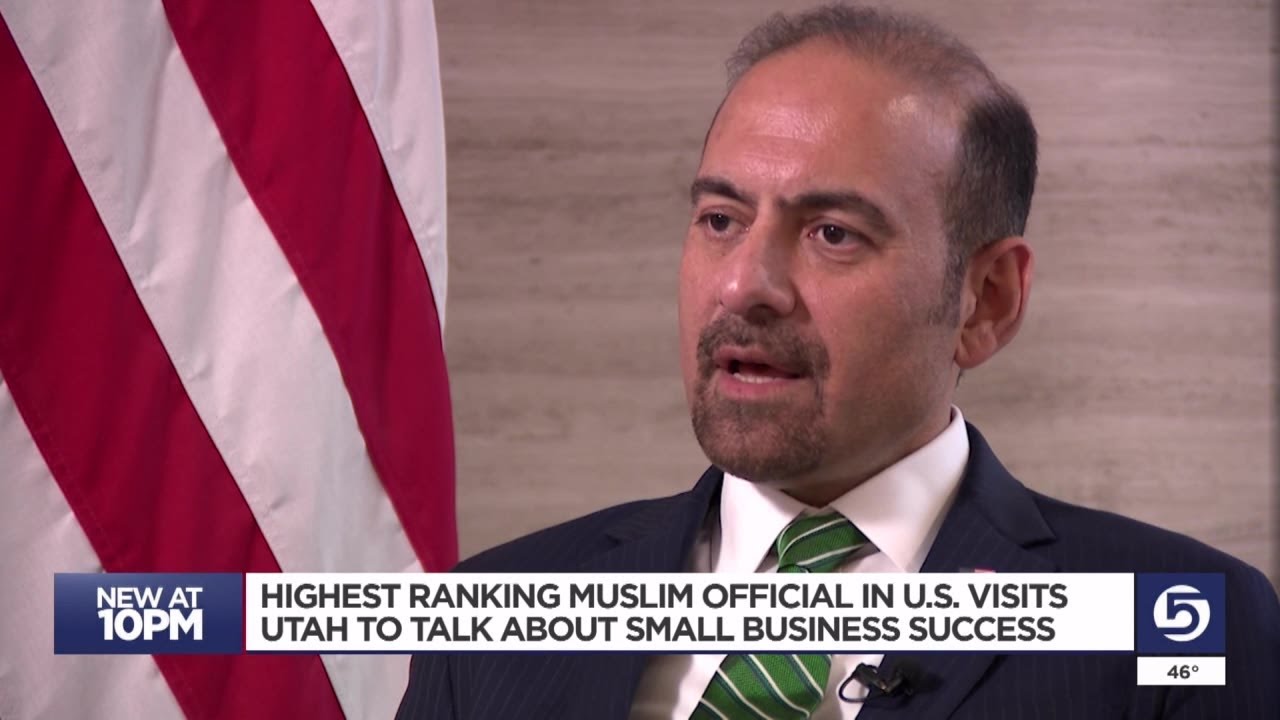 Video: Highest ranking Muslim in the U.S. visits Utah to help small businesses [Video]