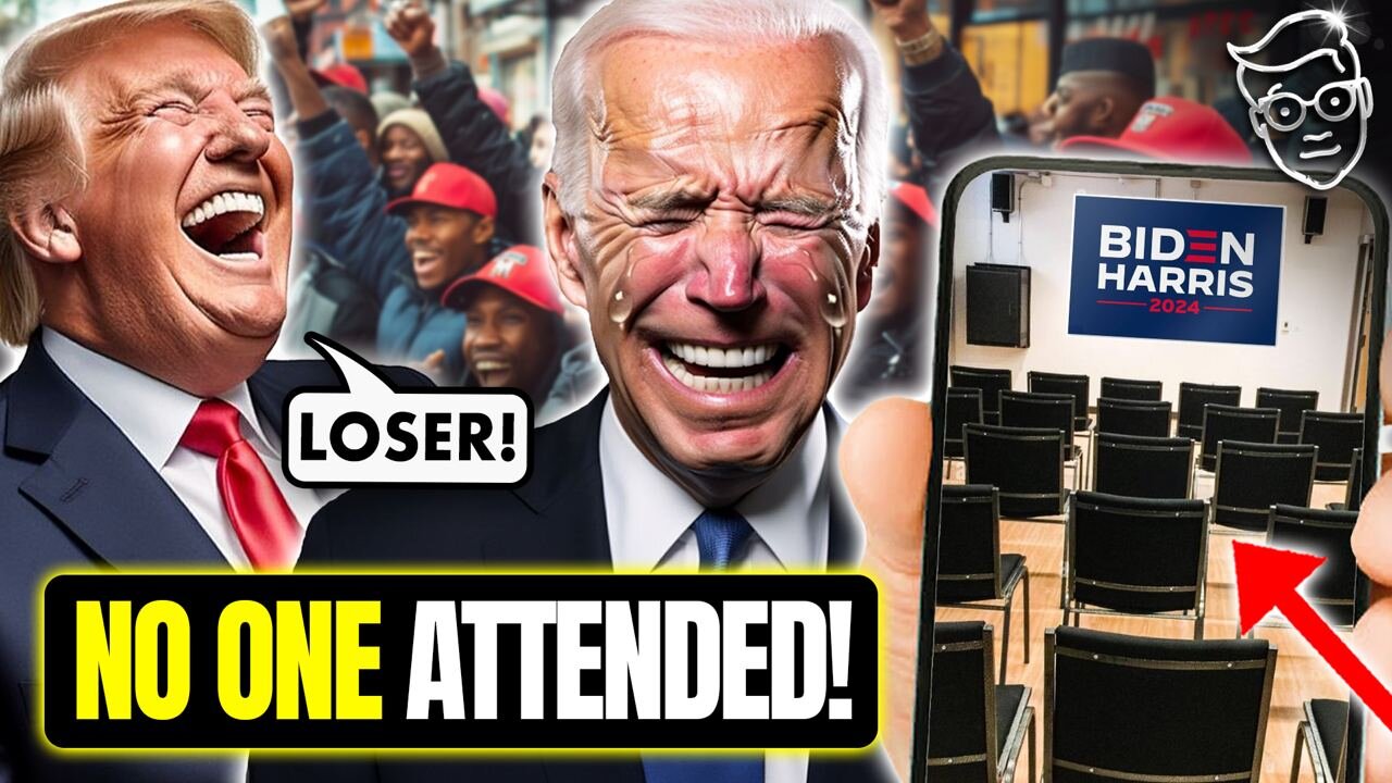CHAOS: Biden SCREAMED OUT of His Hometown After NO ONE Showed For Event! Harlem Streets CHEER Trump [VIDEO]
