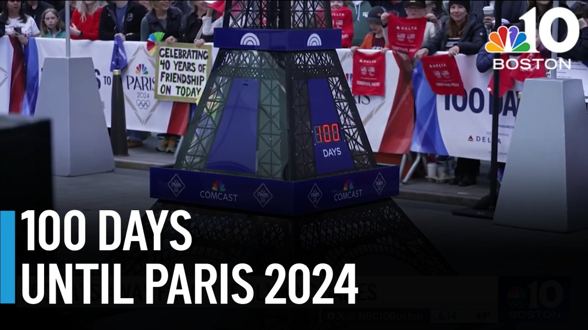 Paris Olympics start in 100 days  NBC Boston [Video]