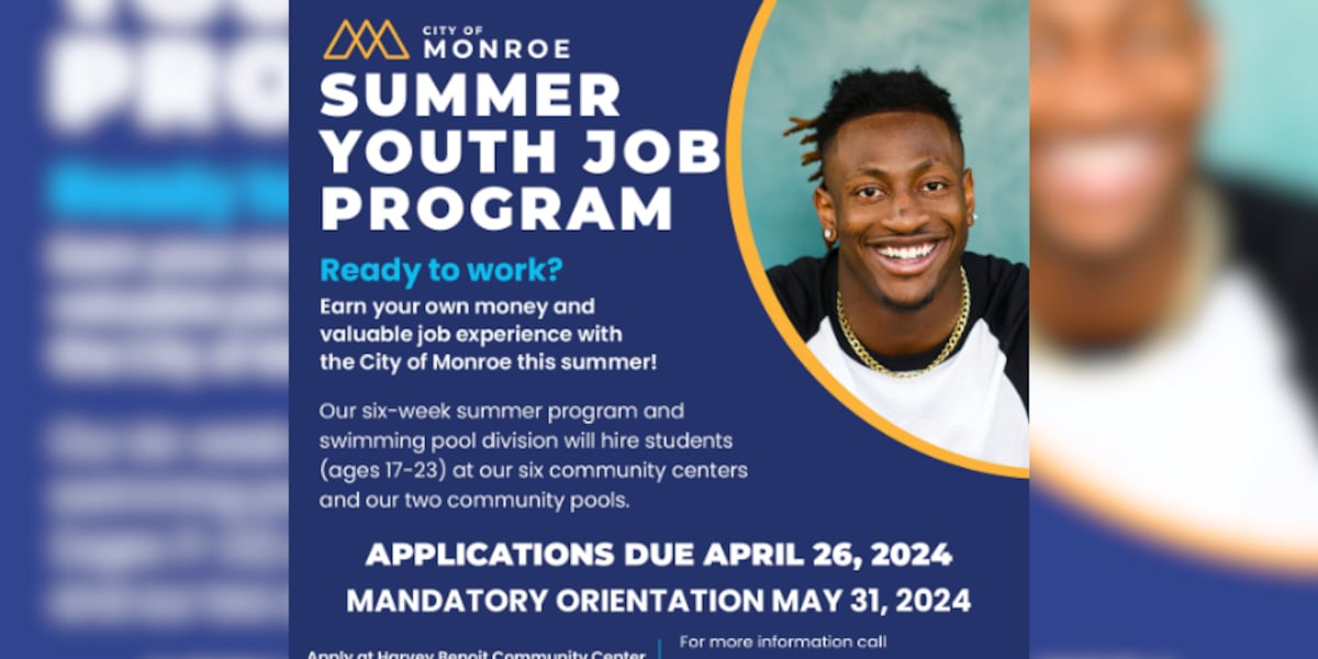 The City of Monroe is starting up its summer job program for students [Video]