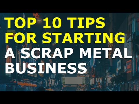 How to Start a Scrap Metal Business | Free Scrap Metal Business Plan Template Included [Video]