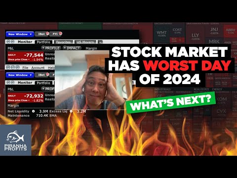 Stock Market has Worst Day of 2024! What’s Next? [Video]