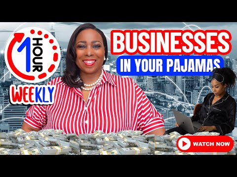 8 Microbusinesses You Can Run In ONE HOUR A Week In Your Pajamas Worldwide: Make US$1,000 A Week [Video]