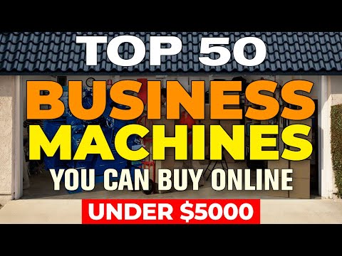 50 Business Machines You Can Buy Online UNDER $5000 [Video]