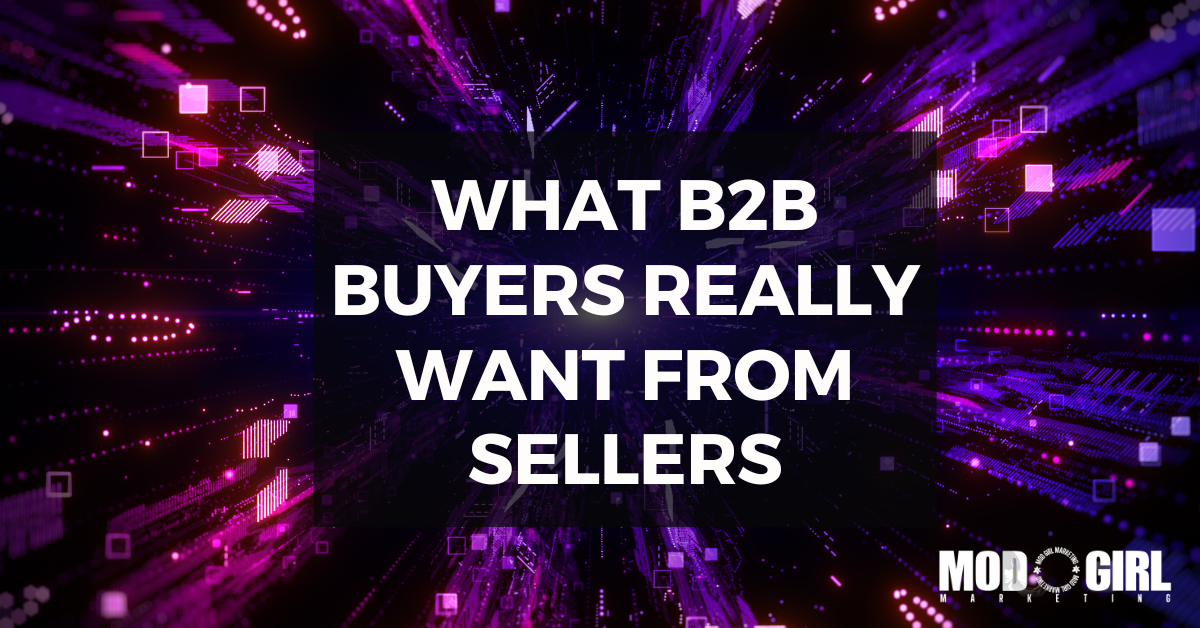 What B2B Buyers Really Want From Sellers [Video]