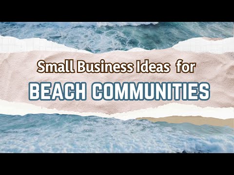 Best Small Business Ideas for Beach Communities | Brilliant Beach Business Ideas [Video]