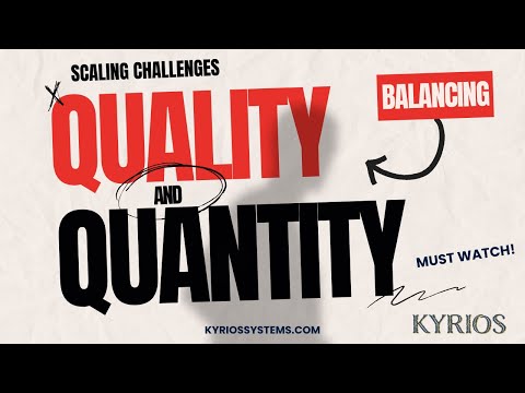 How to Scale Your Business Without Sacrificing Quality | Grow with Excellence [Video]