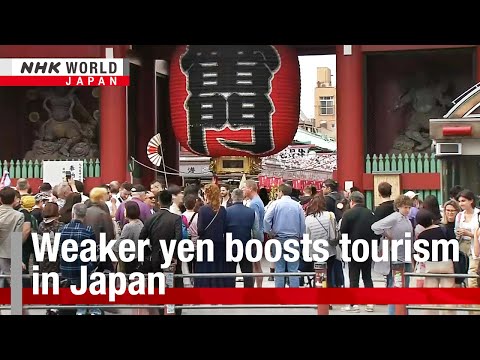 Weaker yen boosts tourism in Japan but hits small businessesーNHK WORLD-JAPAN NEWS [Video]