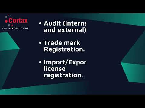 Corporate Tax & Financial Services    Consultancy Business    Registration Services  1 [Video]