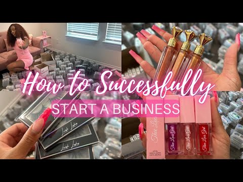How to SUCCESSFULLY START a small BUSINESS at home! [Video]