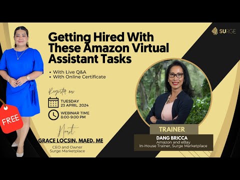 Getting Hired With These Amazon Virtual Assistant Tasks [Video]