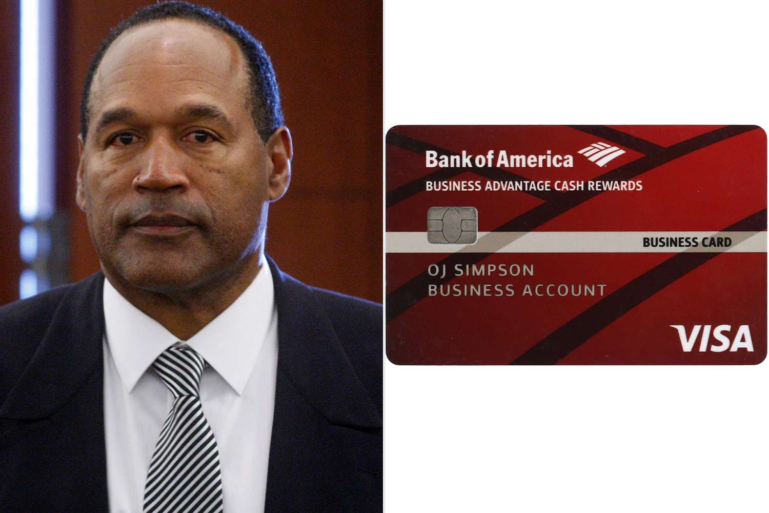 O.J. Simpsons Credit Card Is Being Sold in an Online Auction [Video]