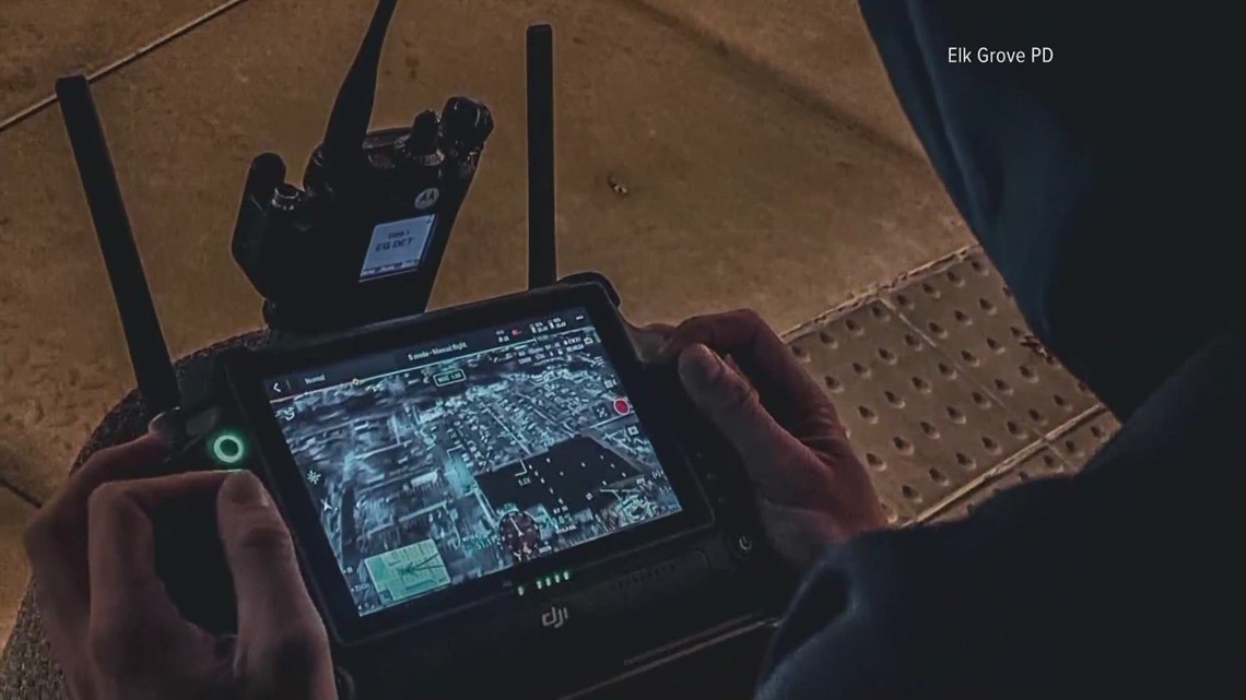 Elk Grove Police Department expands program allowing drones to respond first to calls [Video]