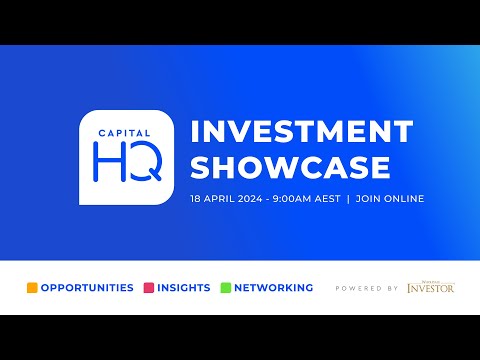 Capital HQ Venture Investment Showcase April 2024 | Features renowned investor Steve Baxter [Video]