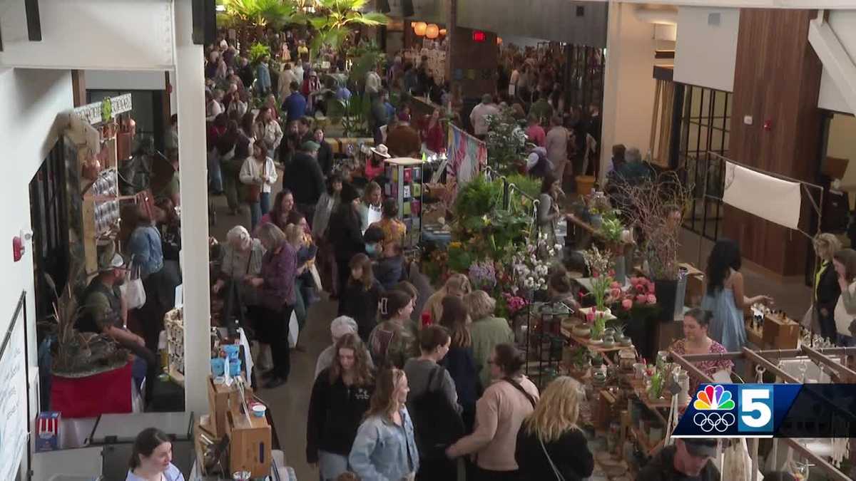 Thousands attend first Bloom Flower & Home Market in Burlington [Video]