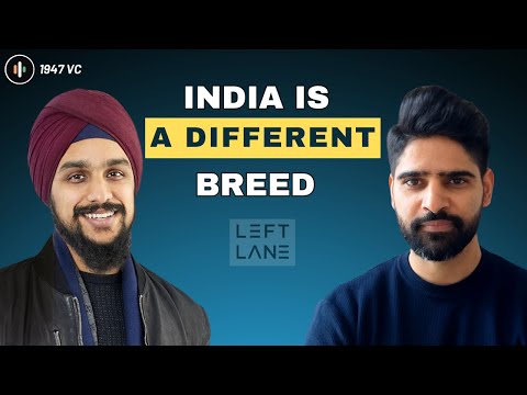 Building a global venture capital firm & learnings from Indian founders ft Vinny Pujji of left lane [Video]