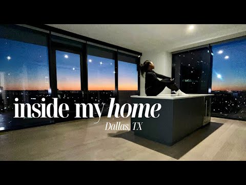 Semi-Empty Home Tour | Inside my new Luxury High Rise Apartment [Video]