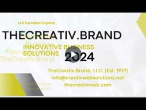 LLC Formation Services | Start Your LLC | $25 (plus state fees) | TheCreativ Brand | The LLC Experts [Video]