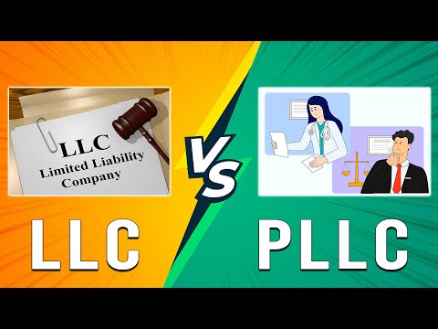 LLC vs PLLC – Which Structure Is Best For Your Business? (How These Company Structures Differ?) [Video]