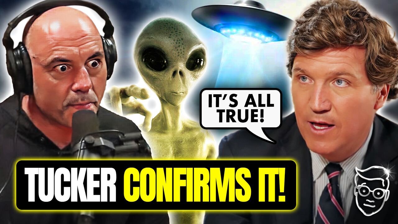 Tucker BLOWS Joe Rogans MIND! Explains What Aliens REALLY Are: Our Government Speaks With Them [VIDEO]