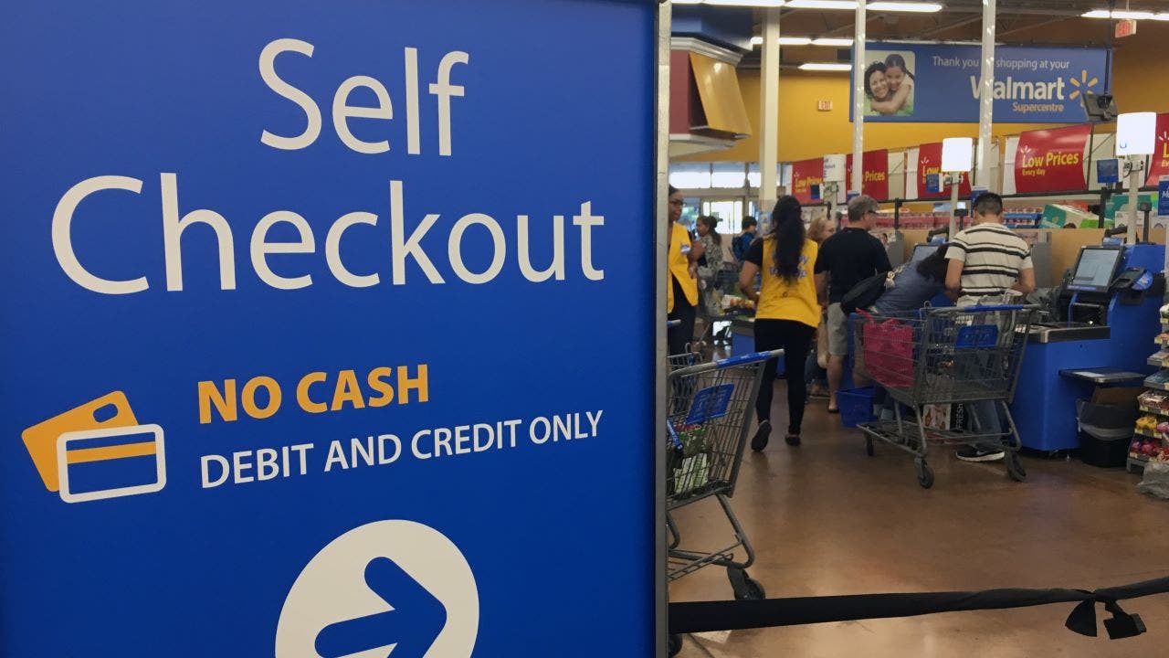 Two Walmart stores remove self-checkout machines as retail giants re-think the self-service option [Video]