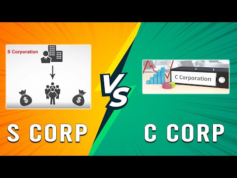 S-Corp vs C-Corp – Which Business Structure Is Right For You? (What’s The Difference?) [Video]