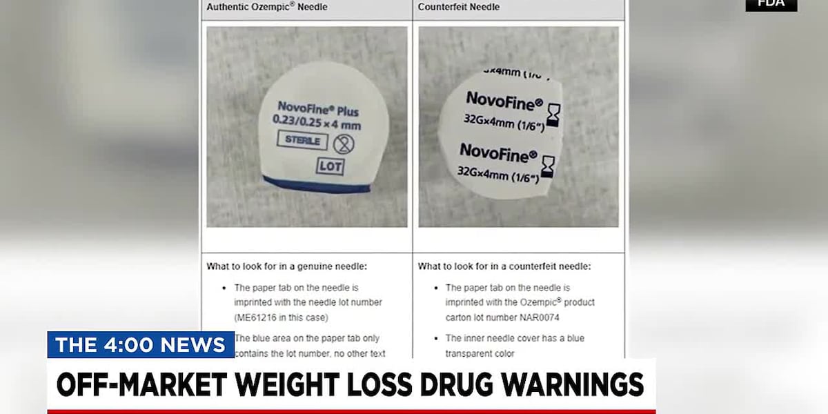 Doctor Warns about Dangers of Off-Market Weight Loss Drugs [Video]