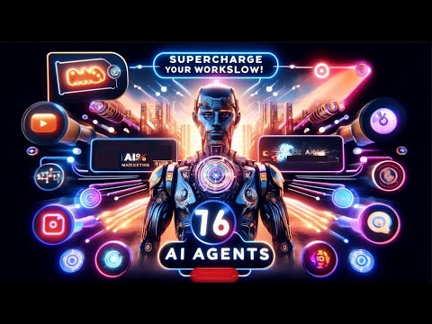 16 Marketing Agents Prompts with AI Agent [Video]