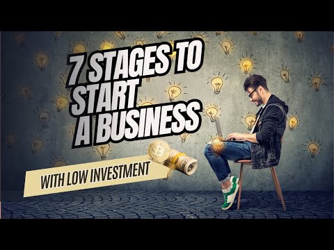 7 stage to Start a Business with Low Investment#motivation [Video]
