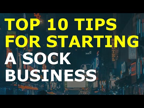 How to Start a Sock Business | Free Sock Business Plan Template Included [Video]
