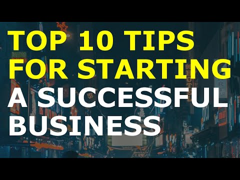 How to Start a Successful Business | Free Successful Business Plan Template Included [Video]