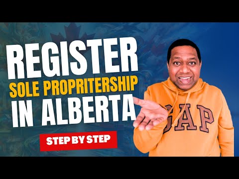 How To Register Sole Proprietorship in Alberta [Video]
