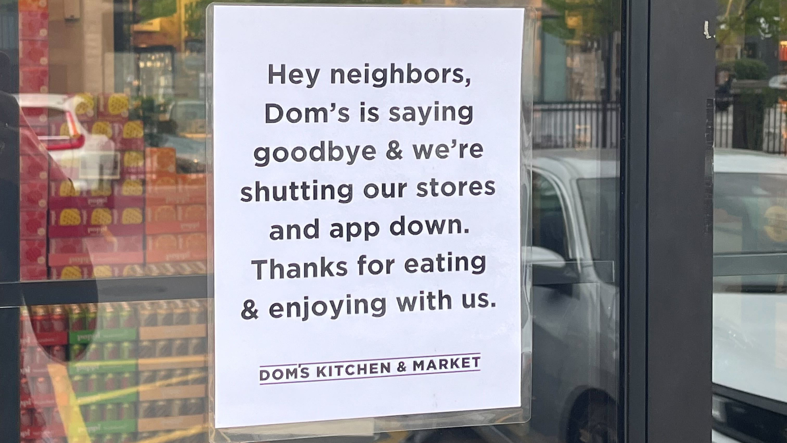 Chicago-based grocers Dom’s Kitchen & Market, Foxtrot closing over 30 stores in city, Texas, Washington, D.C. [Video]