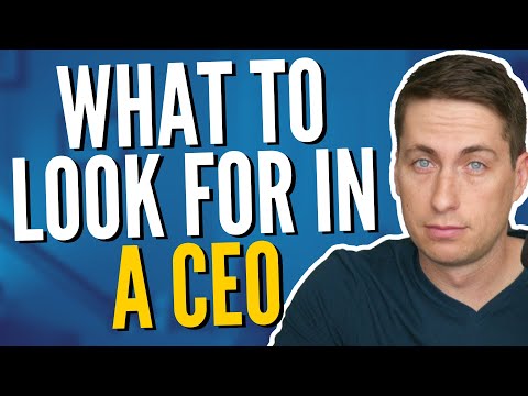 What to look for in a CEO | Ep 382 – The Sweaty Startup [Video]
