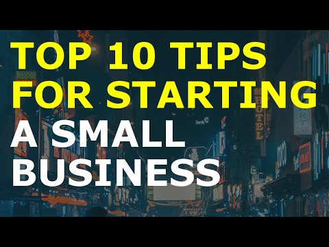 How to Start a Small Business | Free Small Business Plan Template Included [Video]