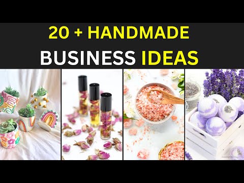 Handmade Business: Top 20 Business Ideas to Make and Sell | Small business ideas [Video]