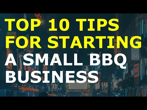 How to Start a Small BBQ Business | Free Small BBQ Business Plan Template Included [Video]