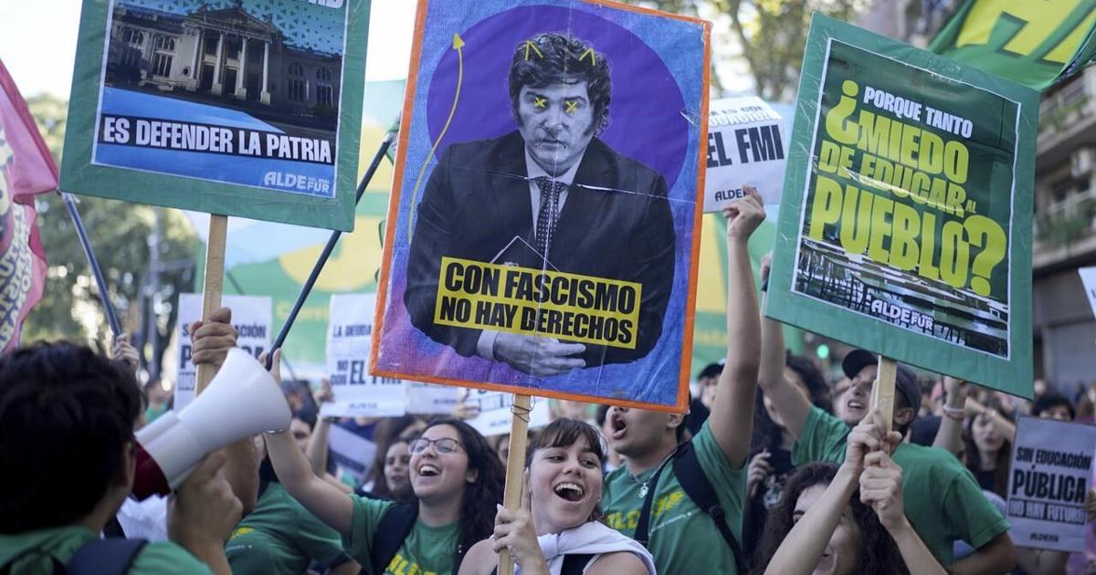 With public universities under threat, massive protests against austerity shake Argentina [Video]