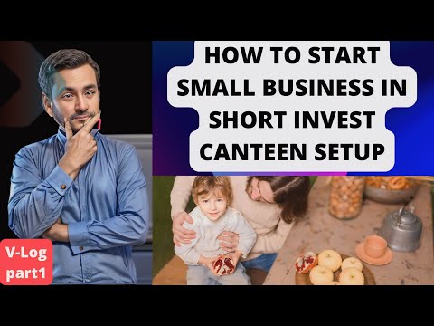 How To Start Small Business In Low Invest💵 Canteen Setup🍕🍔🍟 [Video]