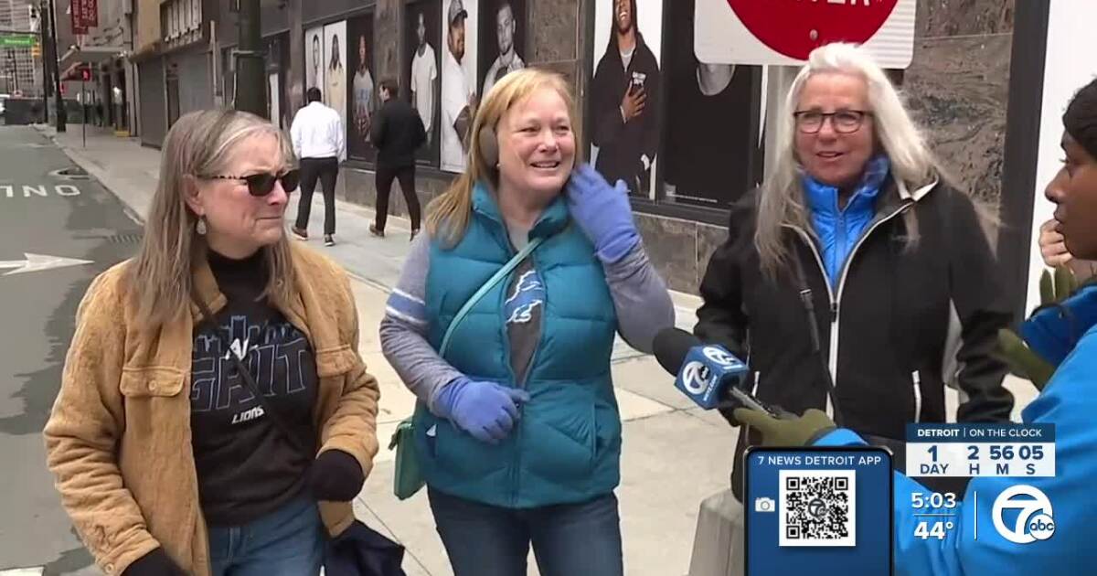 Fans already experiencing Downtown Detroit the day before the NFL Draft [Video]