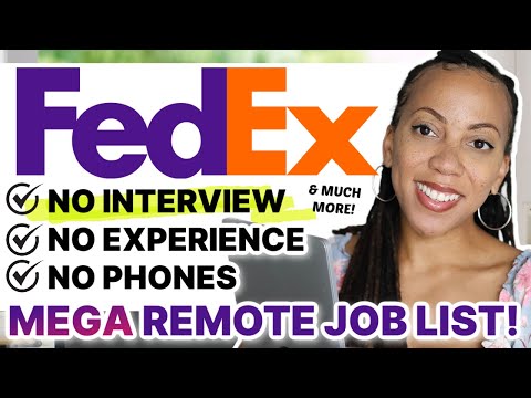 FedEx is Hiring! 📦 | High Paying Remote Jobs, No Interview, No Phones, No Experience Work From Home [Video]