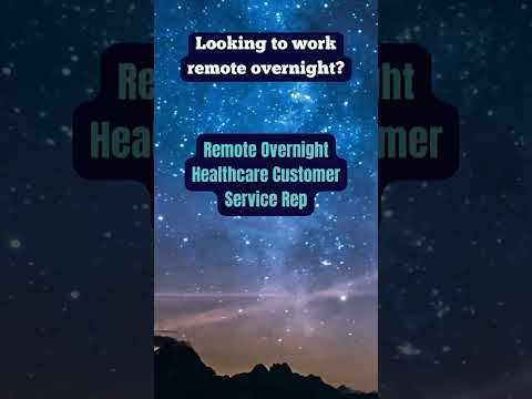 Work from Home | Calling All Night Owls | 3 Remote Overnight Jobs Hiring | Make up to $48.08/HR [Video]