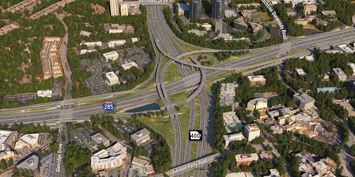 Project to transform I-285, SR 400 to affect ramp access at interchange starting Friday, officials say [Video]