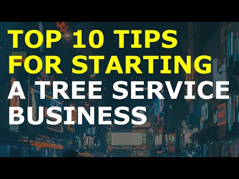 How to Start a Tree Service Business | Free Tree Service Business Plan Template Included [Video]