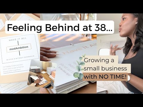 A Week In My Life 🤎 Trying To Grow A Small Business + Working A Full Time Job [Video]