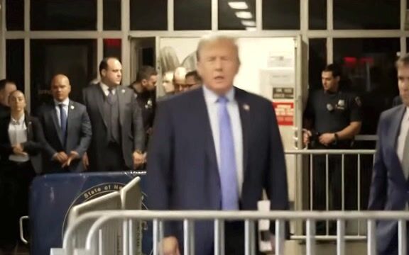 Itd be nice to be with her: Trump wishes Melania happy birthday as he arrives at court for criminal hush money trial. [Video]
