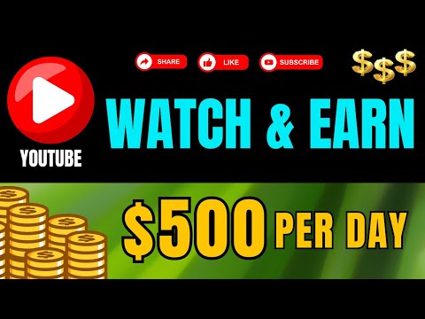 Make Money Watching YouTube Videos ($2000 a Day)